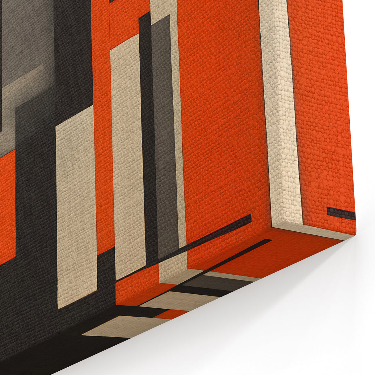 Geometric Modern Abstract Expressionist Canvas Wall Art