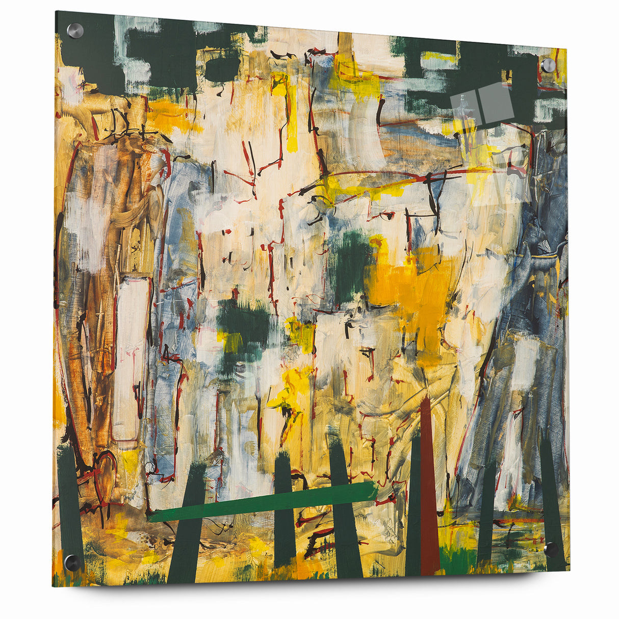 Abstract Landscape Expressionist Canvas Wall Art