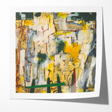 Abstract Landscape Expressionist Canvas Wall Art