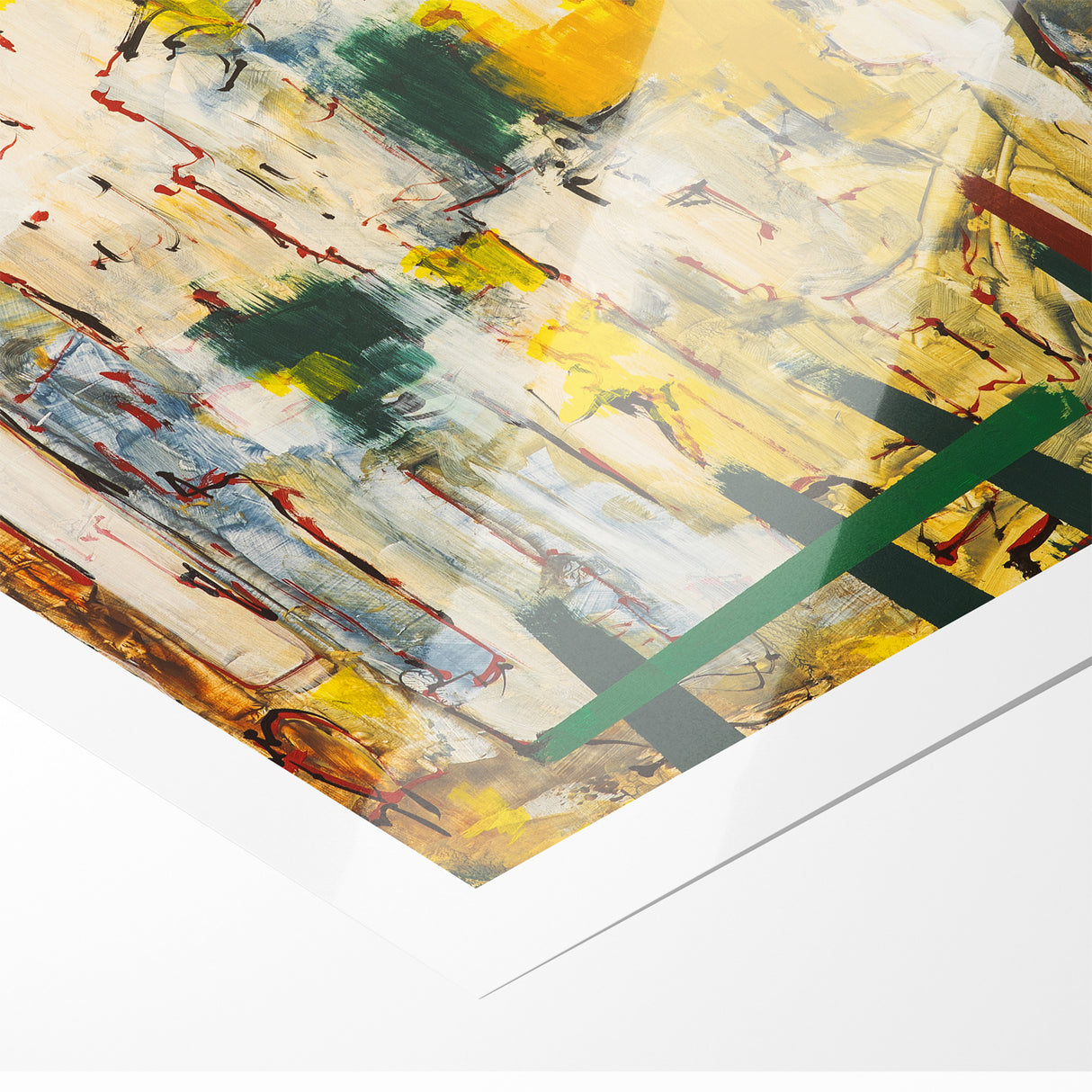 Abstract Landscape Expressionist Canvas Wall Art