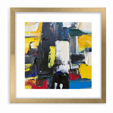 Bold Textured Abstract Expressionist Canvas Wall Art