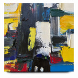 Bold Textured Abstract Expressionist Canvas Wall Art