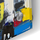 Bold Textured Abstract Expressionist Canvas Wall Art