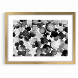 Artistic Black and White Abstract Canvas - Unique Monochrome Wall Art