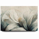 Delicate Petals Abstract Floral Canvas | Contemporary Wall Art