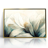 Delicate Petals Abstract Floral Canvas | Contemporary Wall Art