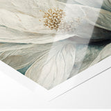 Delicate Petals Abstract Floral Canvas | Contemporary Wall Art
