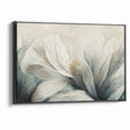 Delicate Petals Abstract Floral Canvas | Contemporary Wall Art