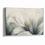 Delicate Petals Abstract Floral Canvas | Contemporary Wall Art