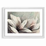 Soft Petals Abstract Floral Canvas | Artistic Wall Decor