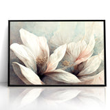 Soft Petals Abstract Floral Canvas | Artistic Wall Decor