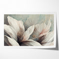 Soft Petals Abstract Floral Canvas | Artistic Wall Decor