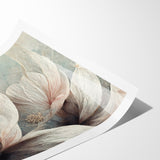 Soft Petals Abstract Floral Canvas | Artistic Wall Decor