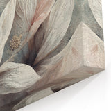 Soft Petals Abstract Floral Canvas | Artistic Wall Decor