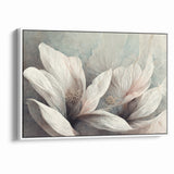 Soft Petals Abstract Floral Canvas | Artistic Wall Decor