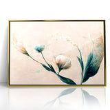 Dreamy Blossoms Abstract Floral Canvas | Elegant Wall Art