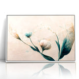 Dreamy Blossoms Abstract Floral Canvas | Elegant Wall Art