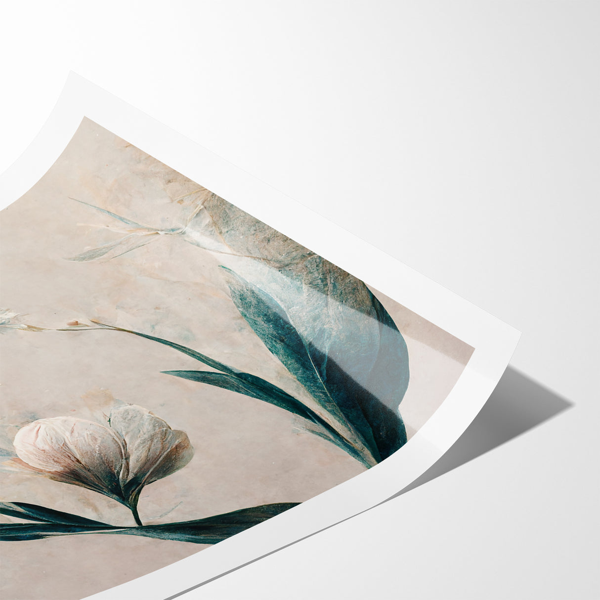 Dreamy Blossoms Abstract Floral Canvas | Elegant Wall Art