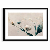 Dreamy Blossoms Abstract Floral Canvas | Elegant Wall Art