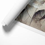 Ethereal White Blossoms Abstract Floral Canvas | Modern Wall Art