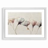 Serene Blooms Abstract Floral Canvas | Contemporary Wall Art
