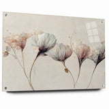 Serene Blooms Abstract Floral Canvas | Contemporary Wall Art
