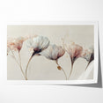 Serene Blooms Abstract Floral Canvas | Contemporary Wall Art