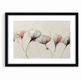Serene Blooms Abstract Floral Canvas | Contemporary Wall Art