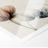Tranquil Blooms Abstract Floral Canvas | Elegant Wall Art