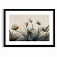 Midnight Blooms Abstract Floral Canvas | Elegant Wall Art