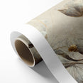 Golden Petals Abstract Floral Canvas | Contemporary Wall Art