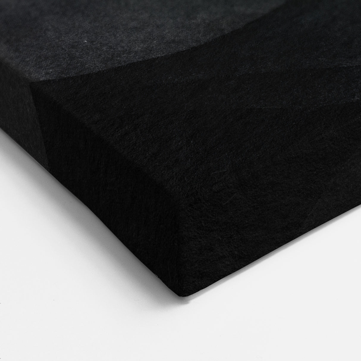 Elegant Black and White Abstract Canvas - Modern Monochrome Art