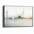 Modern Skyline Abstract Landscape Art for Contemporary Decor