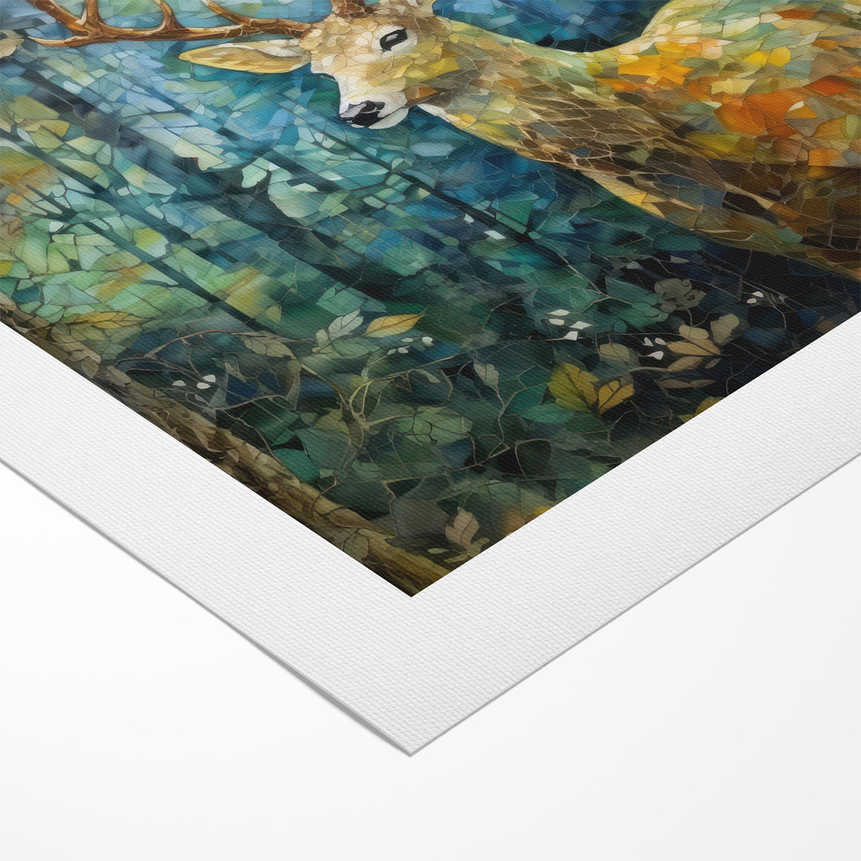Majestic Antelope Canvas - Graceful Wildlife Antelope Art Print