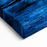 Colorful Abstract Landscapes - Blue and Gold Horizon Wall Art
