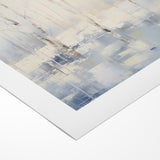 Abstract Nature Prints - Winter Forest Serenity Wall Art