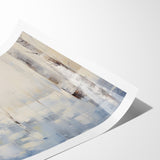Abstract Nature Prints - Winter Forest Serenity Wall Art