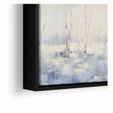 Abstract Nature Prints - Winter Forest Serenity Wall Art