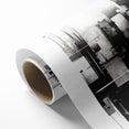 Geometric Black and White Abstract Art | Modern Monochrome Canvas