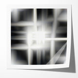 Elegant Black and White Abstract Art | Modern Monochrome Canvas Design