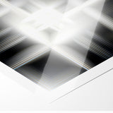 Elegant Black and White Abstract Art | Modern Monochrome Canvas Design