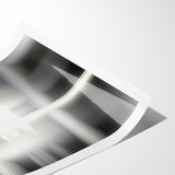 Elegant Black and White Abstract Art | Modern Monochrome Canvas Design