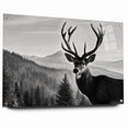 Graceful Antelope Wildlife Art - Majestic Antelope Canvas Print