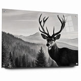 Graceful Antelope Wildlife Art - Majestic Antelope Canvas Print