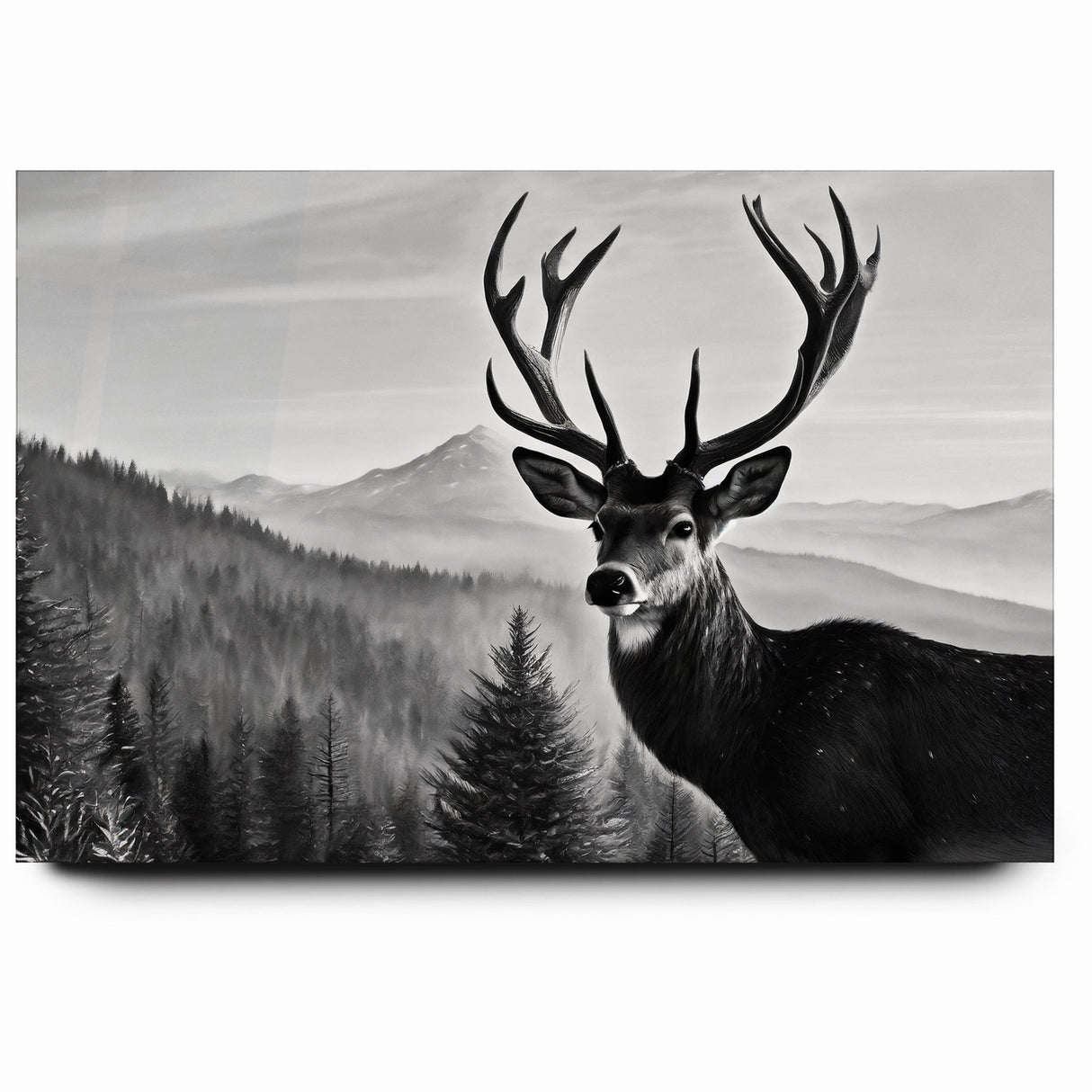 Graceful Antelope Wildlife Art - Majestic Antelope Canvas Print
