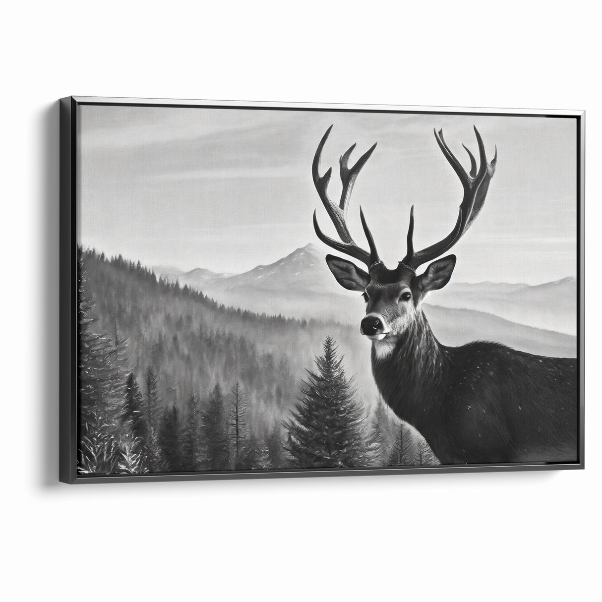 Graceful Antelope Wildlife Art - Majestic Antelope Canvas Print