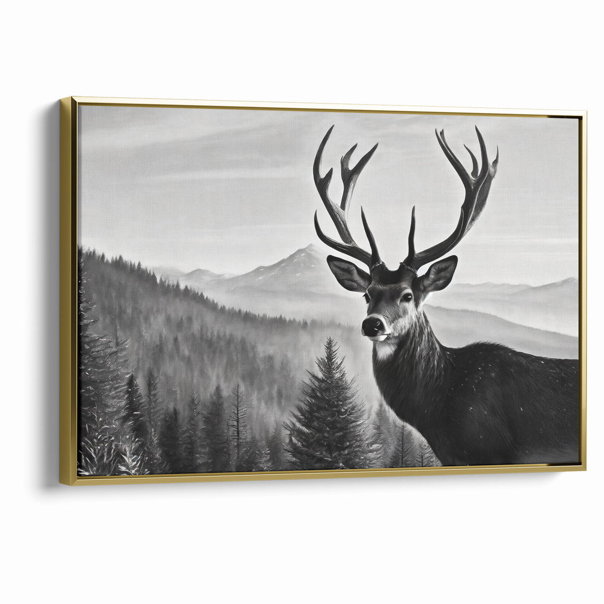Graceful Antelope Wildlife Art - Majestic Antelope Canvas Print