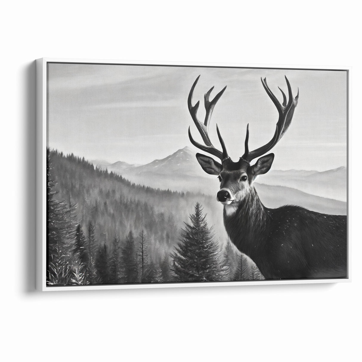 Graceful Antelope Wildlife Art - Majestic Antelope Canvas Print