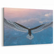 Stunning Birds of Prey Nature Art – Soaring Eagle Wall Decor Canvas