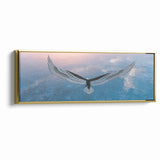 Stunning Birds of Prey Nature Art – Soaring Eagle Wall Decor Canvas